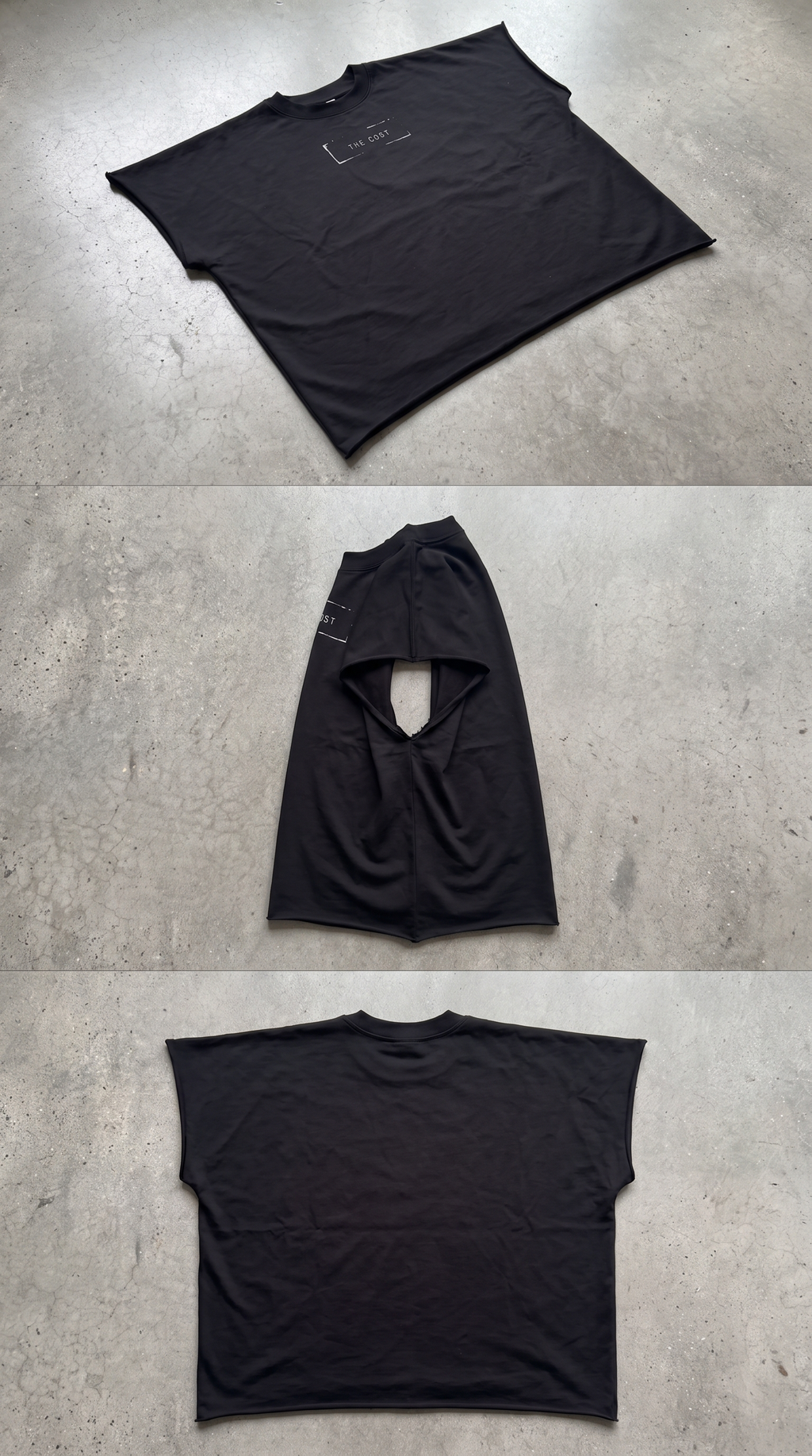 THE COST Raw Edge Tee