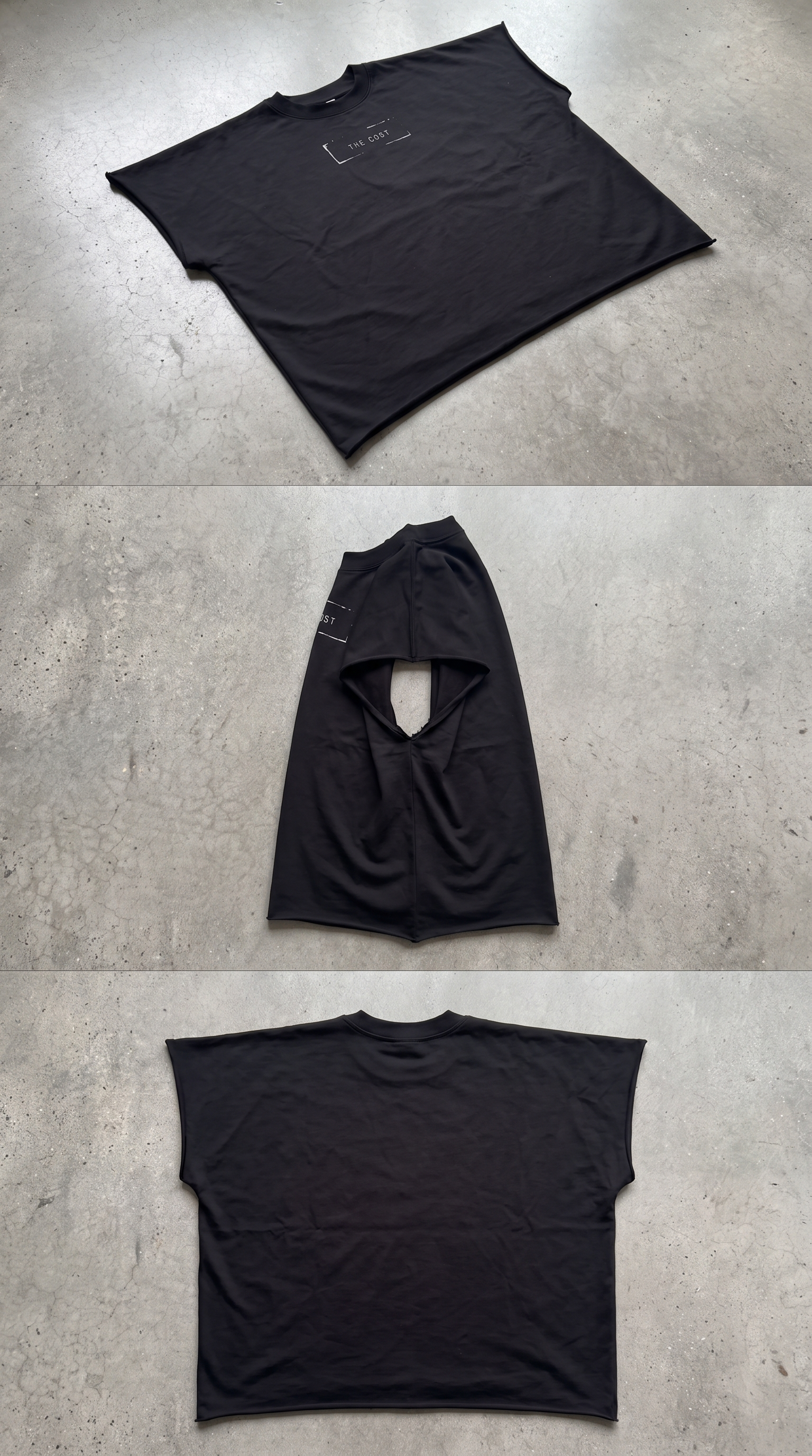 THE COST Raw Edge Tee