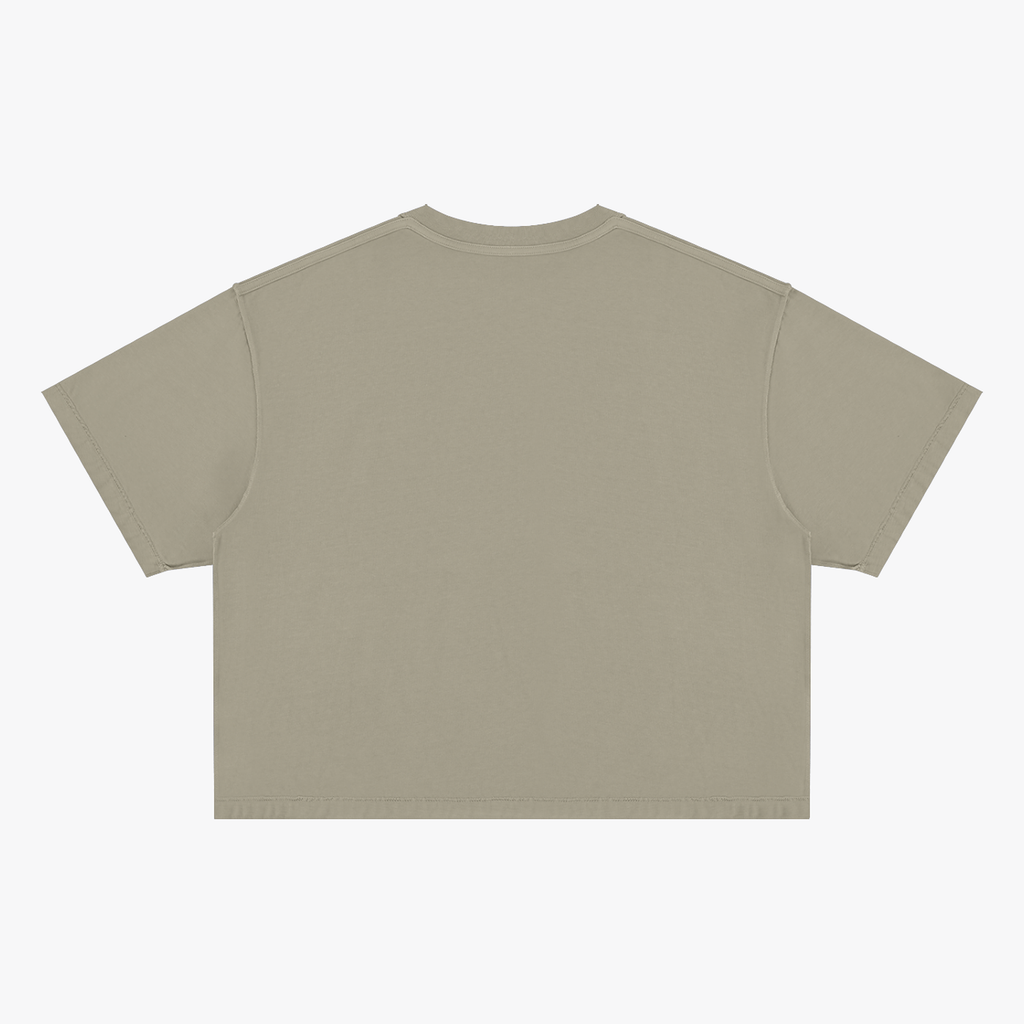 BRAND VINTAGE TEE beige back