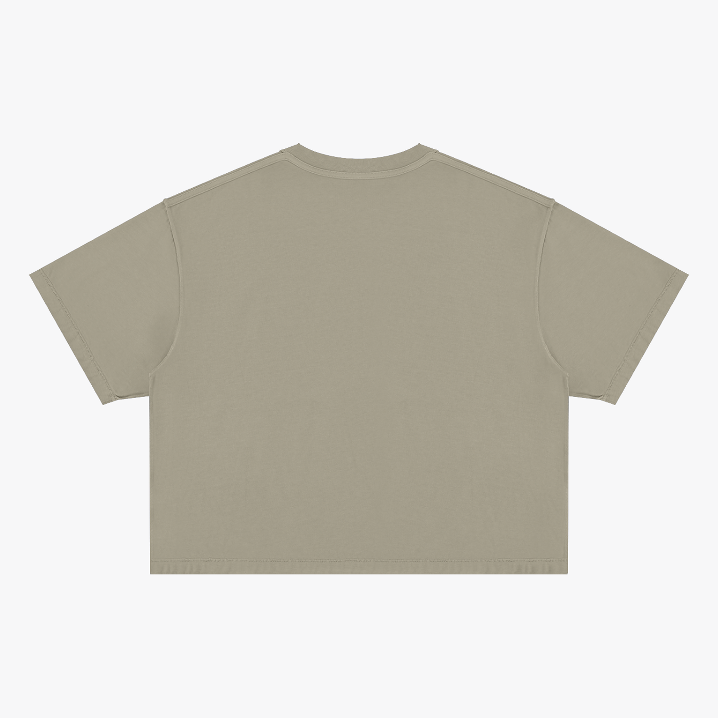 BRAND VINTAGE TEE beige back