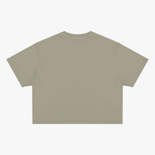 BRAND VINTAGE TEE beige back